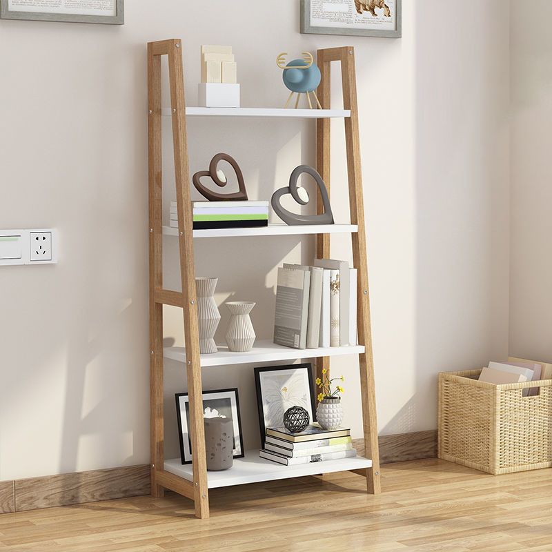 Open Back Bookshelf Contemporary Style Bookcase for Study Room Office Clearhalo 'Bookcases' 'furn' 'furn_bookcases' 'Furniture' 'furniture_bookcases' 'Office Furniture' 1200x1200_b5293f10-fc73-41ac-bfad-6b1f1a0df14e