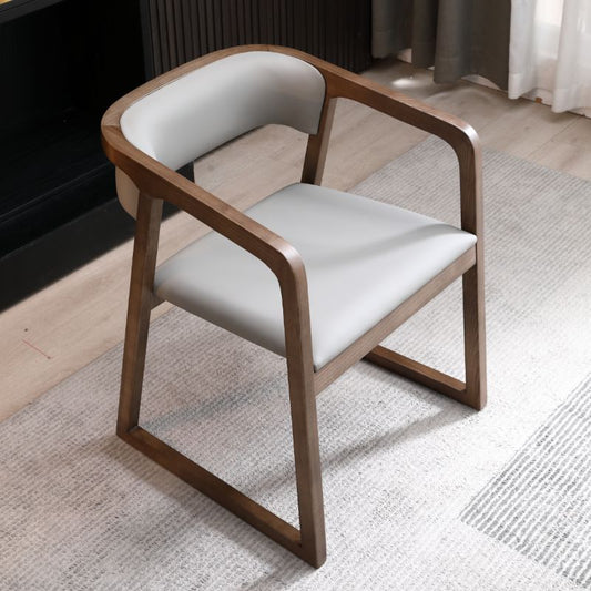 Eigentijdse houten eetgelegenheden open achterste eetkamerstoel voor restaurantgebruik