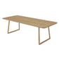 Rectangle Wood Color Dining Table Solid Wood Table Minimalist with Double Pedestal Clearhalo ' dining_table' 'Dining Tables & Seating' 'Dining Tables' 'furn' 'furn_dining_table' 'Furniture' 'furniture_dining_table' 'Kitchen & Dining Furniture' 'kitchen&dining_furn' 'kitchen' 'kitchen_dining_table' 1200x1200_b52b3df0-09f0-481c-b446-842a778daf8d