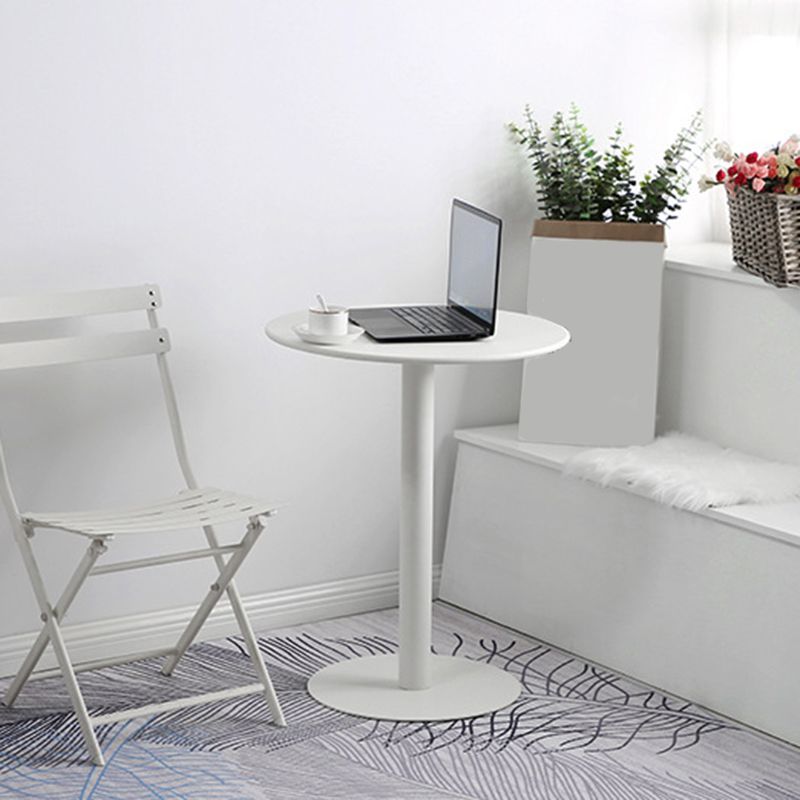 Pedestal Base Design Cocktail Table Multi-color Selection of Round Metal Coffee Table Clearhalo 'Coffee & Accent Tables' 'Coffee Tables' 'coffee_tables' 'furn' 'furn_coffee_tables' 'Furniture' 'furniture_coffee_tables' 'Living Room Furniture' 1200x1200_b52b9f02-21b5-4145-ae61-ad66f3df8234