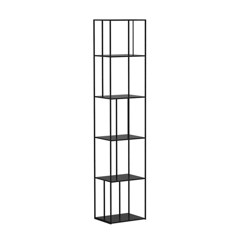 Metal Etagere Bookcase Industrial Open Back Bookshelf for Home Office Clearhalo 'Bookcases' 'furn' 'furn_bookcases' 'Furniture' 'furniture_bookcases' 'kitchen' 'kitchen_bookcases' 'Living Room Furniture' 'Office Furniture' 1200x1200_b52d0467-1fc2-4837-bdda-336aac964e29