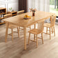Solid Wood Dining Table Set 1/2/5/7 Pieces Dining Set for Kitchen