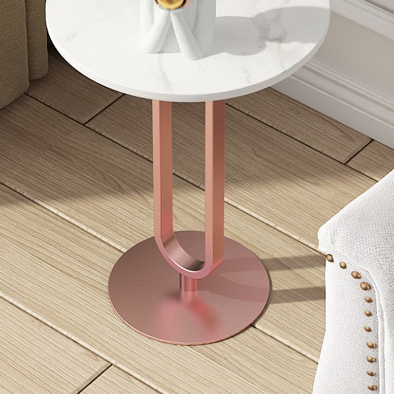 Dia 15,7 "/19.7" TABELLO DI PIETTA ROULD TABELLA Piedistale in bianco