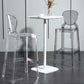 Nordic Style 30-inch Barstool Transparent Plastic Backrest Bar Stool for Dining Room Clearhalo 'Bar Furniture' 'Bar Stools' 'bar_stools' 'furn' 'furn_bar_stools' 'furniture_bar_stools' 'Kitchen & Dining Furniture' 'kitchen&dining_furn' 'kitchen' 'kitchen_furn' Furniture' 1200x1200_b53044f8-16d4-4fcc-9140-b0e42069f063