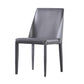 Designer Style Leather Restaurant Chair Matte Finish Parsons Dining Chair (Set of 2) Clearhalo ' kitchen&dining_furn' 'Dining Chairs' 'Dining Tables & Seating' 'dining_chair' 'furn' 'furn_dining_chair' 'Furniture' 'furniture_dining_chair' 'Kitchen & Dining Furniture' 'kitchen' 1200x1200_b5314432-a67b-4088-9289-89743454fa7f