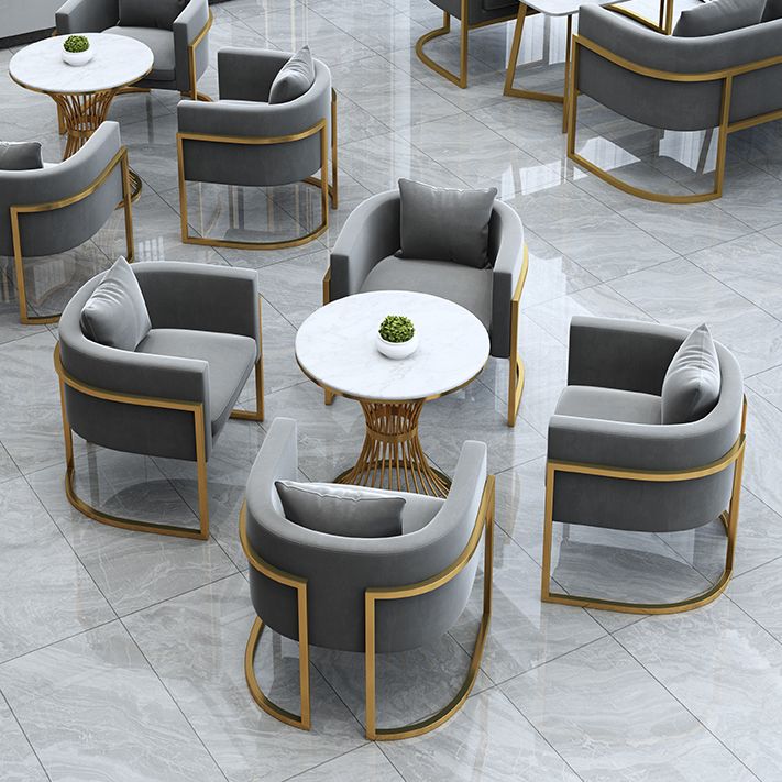 Minimalist White Standard Dining Table Round Shape Sintered Stone Dining Table with Pedestal Base Clearhalo ' dining_table' 'Dining Tables & Seating' 'Dining Tables' 'furn' 'furn_dining_table' 'Furniture' 'furniture_dining_table' 'Kitchen & Dining Furniture' 'kitchen&dining_furn' 'kitchen' 'kitchen_dining_table' 1200x1200_b5348dec-9394-4150-9497-f041c2828055