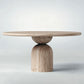Solid Wood Simplicity Dining Table Round Fixed Table for Dining Room Clearhalo ' dining_table' 'Dining Tables & Seating' 'Dining Tables' 'furn' 'furn_dining_table' 'Furniture' 'furniture_dining_table' 'Kitchen & Dining Furniture' 'kitchen&dining_furn' 'kitchen' 'kitchen_dining_table' 1200x1200_b5391531-9b9b-4432-9951-400397bf84b4