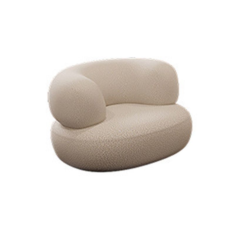 Tight Seat Modern Curved Loveseat Solid Color Stain Resistant Sofa Clearhalo 'furn' 'furn_sofas' 'Furniture' 'Living Room Furniture' 'Sofa' 'sofas' 1200x1200_b5393398-a4c8-4f47-b37c-f7bca1af78c2