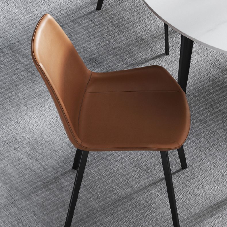 Set di tavoli da pranzo moderna 1/4/5/6 pezzi con mobili da cucina a base di metallo