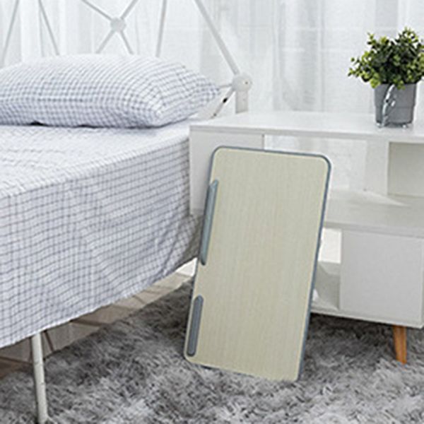 Bureau d'écriture de forme rectangulaire de style moderne Bureau de tâche en bois avec 2 legs pour la maison