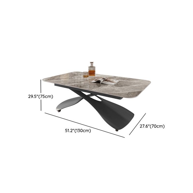 No Distressing Slate Coffee Table Rectangle Cocktail Table for Bedroom Clearhalo 'Coffee & Accent Tables' 'Coffee Tables' 'coffee_tables' 'furn' 'furn_coffee_tables' 'Furniture' 'Living Room Furniture' 1200x1200_b53e7a45-199e-4080-a2db-5cdabd699485
