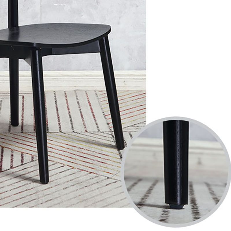 Contemporary Style Wood Dining Chairs Open Back Dining Side Chair (Set of 2) Clearhalo ' kitchen&dining_furn' 'Dining Chairs' 'Dining Tables & Seating' 'dining_chair' 'furn' 'furn_dining_chair' 'Furniture' 'furniture_dining_chair' 'Kitchen & Dining Furniture' 'kitchen' 1200x1200_b541380b-6287-42e3-b1e6-93e2079c6966