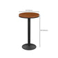 Industrial Bar Table Dining Table with Pedestal Base for Kitchen Living Room Clearhalo 'Bar Furniture' 'Bar Tables' 'bar_tables' 'furn' 'furn_bar_tables' 'Furniture' 'Kitchen & Dining Furniture' 1200x1200_b5414143-3109-4fbc-bd03-066d0db1fcc5