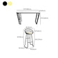 Contemporary Counter Height Set 1/5 Pieces Pub Dining Set for Dining Room