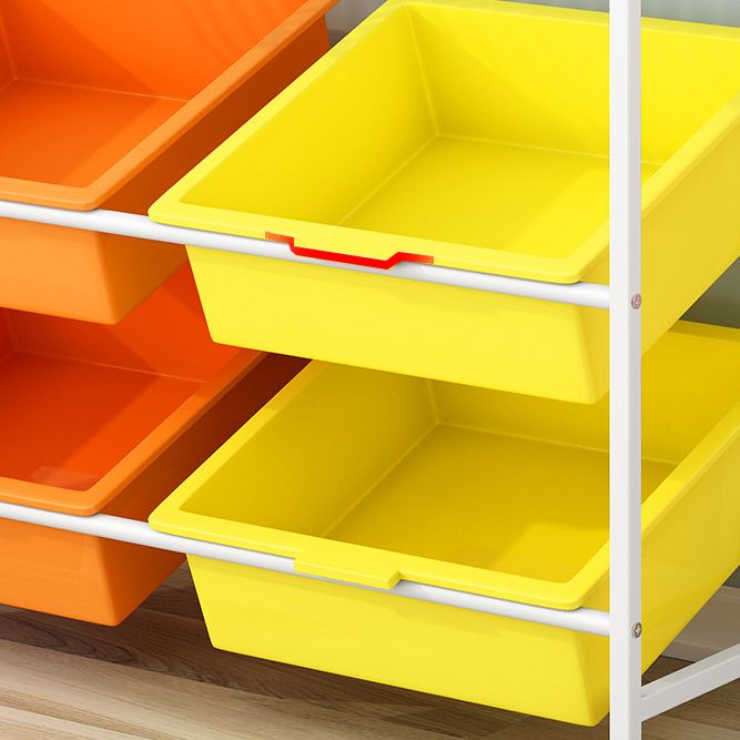 Metall- und Plastik -Bücherregal Skandinavisches Bücherregal für Home Office