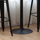 Round Pedestal Bar Height Table Contemporary Bar Table for Small Places Clearhalo 'Bar Furniture' 'Bar Tables' 'bar_tables' 'furn' 'furn_bar_tables' 'Furniture' 'Kitchen & Dining Furniture' 1200x1200_b54a4e8e-7ae3-4060-9504-15999259e462