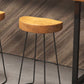 Contemporary Wood Counter Stool Living Room Bar Stool with Metal Legs Clearhalo 'Bar Furniture' 'Bar Stools' 'bar_stools' 'furn' 'furn_bar_stools' 'Furniture' 'Kitchen & Dining Furniture' 1200x1200_b54b7c53-cd4f-44f1-8d57-0843c784cb9a