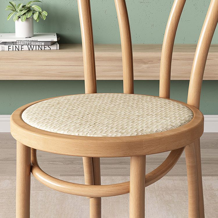 Contemporary Style Beech Wood Chairs Windsor Back Side Kitchen Dining Chair Clearhalo ' kitchen&dining_furn' 'Dining Chairs' 'Dining Tables & Seating' 'dining_chair' 'furn' 'furn_dining_chair' 'Furniture' 'furniture_dining_chair' 'Kitchen & Dining Furniture' 'kitchen' 1200x1200_b54c33fb-f5b0-458e-a4a3-54ed598354fc