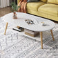 Wood Coffee Table Modern Single Coffee Table with with Storage Drawers Clearhalo 'Coffee & Accent Tables' 'Coffee Tables' 'coffee_tables' 'furn' 'furn_coffee_tables' 'Furniture' 'Living Room Furniture' 1200x1200_b54d1ba5-79d8-4bad-a259-37aac01f6d1c