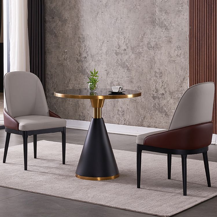 Round Shape Luxury Dining Table Three-Color Fixed Table with Sintered Stone Clearhalo ' dining_table' 'Dining Tables & Seating' 'Dining Tables' 'furn' 'furn_dining_table' 'Furniture' 'furniture_dining_table' 'Kitchen & Dining Furniture' 'kitchen&dining_furn' 'kitchen' 'kitchen_dining_table' 1200x1200_b54fee40-8e68-4179-9da6-5eb180903291