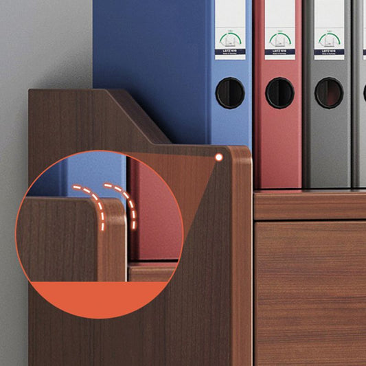 Archivo de madera Babyet lateral de cajones contemporáneos Archivo para hogar u oficina