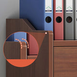 Archivo de madera Babyet lateral de cajones contemporáneos Archivo para hogar u oficina