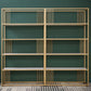 Gold metalen plank boekenkast glamour open plank planken inclusief boekenkast verticaal