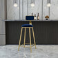 Glam Faux Marble 1/2/3 Pieces Bar Table Set Rectangle Bar Table with Metal Legs Clearhalo 'Bar Furniture' 'furn' 'furn_home_bar_bar_sets' 'Furniture' 'Home Bars & Bar Sets' 'home_bar_bar_sets' 'Kitchen & Dining Furniture' 1200x1200_b5537aa0-1b86-4ff8-87b1-c5a5fcef6601