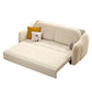 Beige Modern Slipcovered Sofa Bed Sloped Arm Sofa with Storage Clearhalo 'furn' 'furn_sofas' 'Furniture' 'Living Room Furniture' 'Sofa' 'sofas' 1200x1200_b5594b08-317d-4520-bc4b-97ac6cfc3c8d