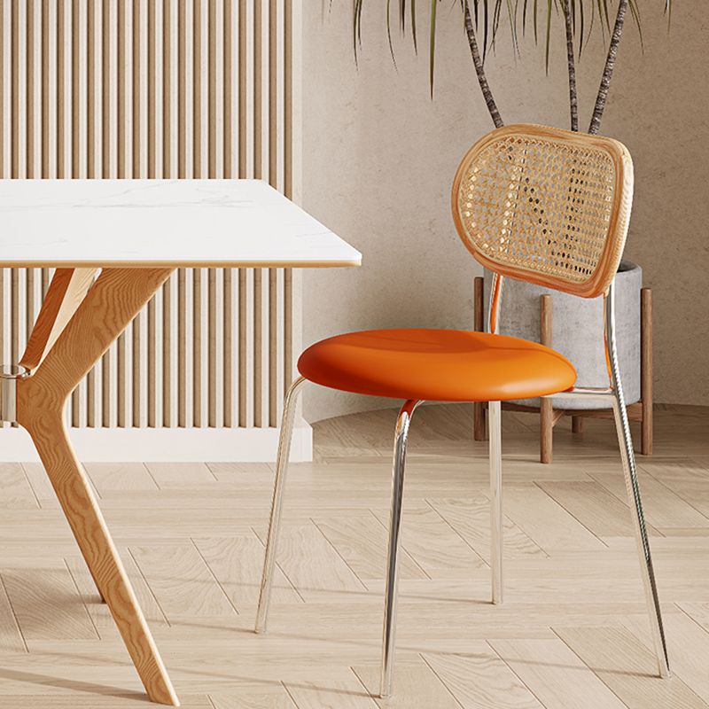 Noordse 1/4/5/7 stukken meubels rechthoekige stenen eettafel in wit gezet