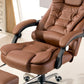 Contemporary Recliner Chair with Tufted Back and Arms and Swivel Base