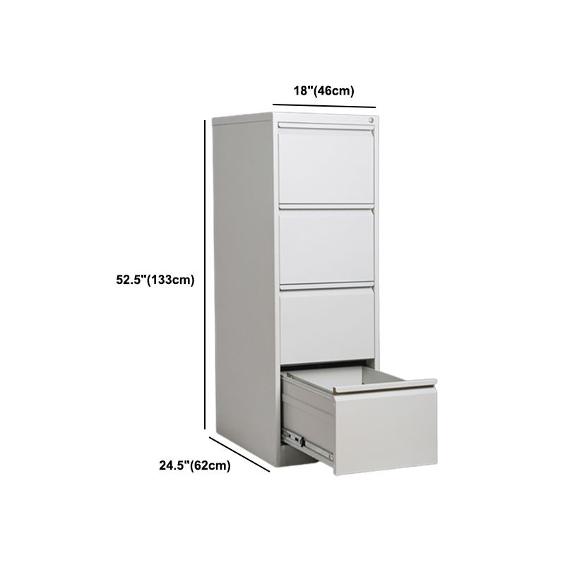 Steel Filing Cabinet Contemporary File Cabinet with Lock and Storage Clearhalo 'Filing Cabinets' 'filling_cabinets' 'furn' 'furn_filling_cabinets' 'Furniture' 'Office Furniture' 1200x1200_b55b40b2-1883-40f0-b10d-7819def05cf2