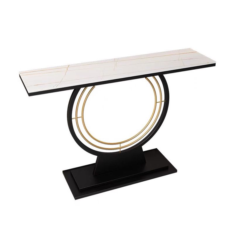 11 "Breitstein zeitgenössischer Konsolentisch Rechteckkonsole Sofa Tisch