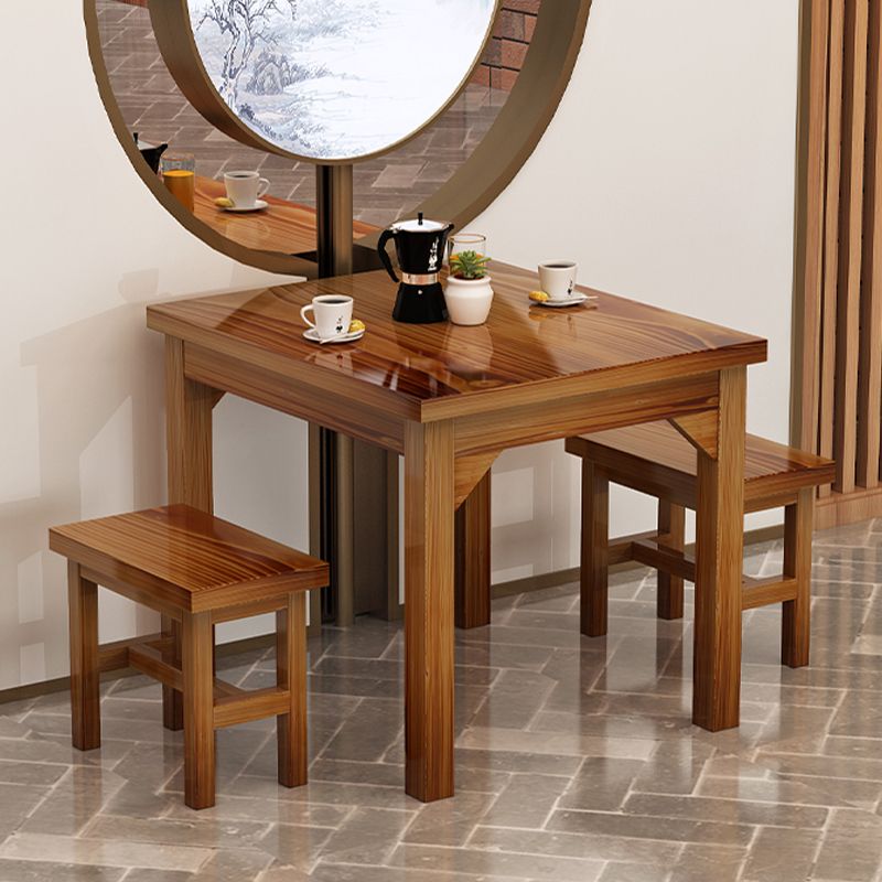 Modern Style Dining Table Solid Wood Dining Table for Dining Room