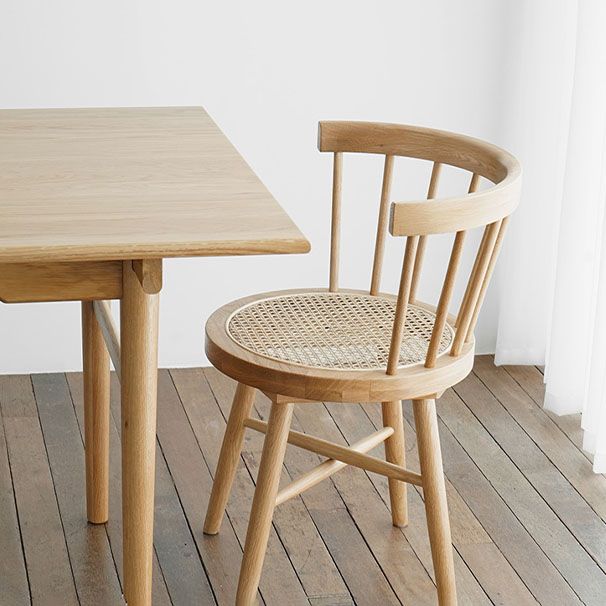 Traditional Wood Dining Armless Chairs Windsor Back Side Chair for Home Use Clearhalo ' kitchen&dining_furn' 'Dining Chairs' 'Dining Tables & Seating' 'dining_chair' 'furn' 'furn_dining_chair' 'Furniture' 'furniture_dining_chair' 'Kitchen & Dining Furniture' 'kitchen' 1200x1200_b561d047-e5a9-4a0f-9a18-ff7e881cfe0f