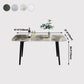 Rectangle Modern Dining Table Four-Color Fixed Table with Sintered Stone Clearhalo ' dining_table' 'Dining Tables & Seating' 'Dining Tables' 'furn' 'furn_dining_table' 'Furniture' 'furniture_dining_table' 'Kitchen & Dining Furniture' 'kitchen&dining_furn' 'kitchen' 'kitchen_dining_table' 1200x1200_b5659481-1486-4508-9224-d7a290eafe21
