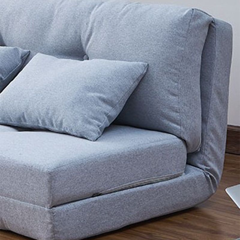 現代のリネンアームレスソファベッド標準ソファ折りたたみ式ソファリビングルーム