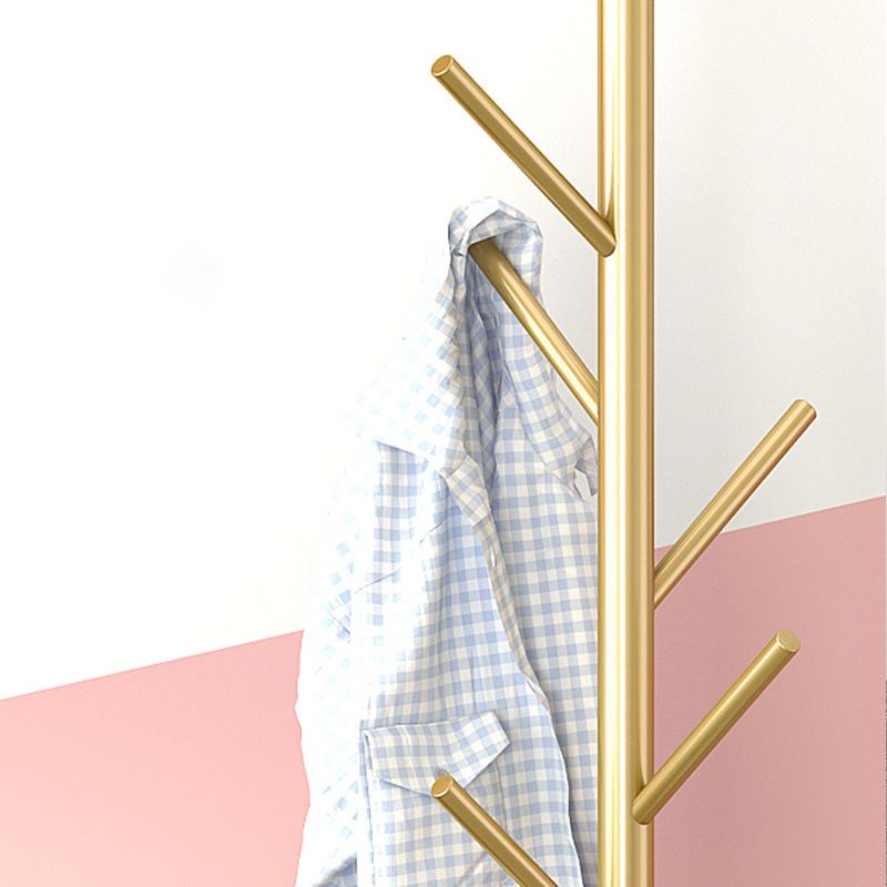 Contemporary Coat Hanger Metal Marble Detached Floor Coat Rack Living Room Clearhalo 'Entry & Mudroom Furniture' 'furn' 'furn_hall_tree_coat_racks' 'Furniture' 'Hall Trees & Coat Racks' 'hall_tree_coat_racks' 1200x1200_b568854a-e0c5-489f-a204-504759df681e