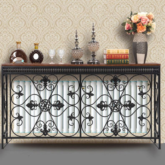 Tabla de acento de consola de campo francés Table de sofá de consola de acabado antiguo