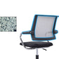 Contemporary Wheels Swivel Chair Microfiber Conference Mid-Back Arm Chair Clearhalo 'furn' 'furn_office_chair' 'Furniture' 'Office Chairs' 'Office Furniture' 'office_chair' 1200x1200_b569db25-e326-473c-b817-9efda5b4c78e