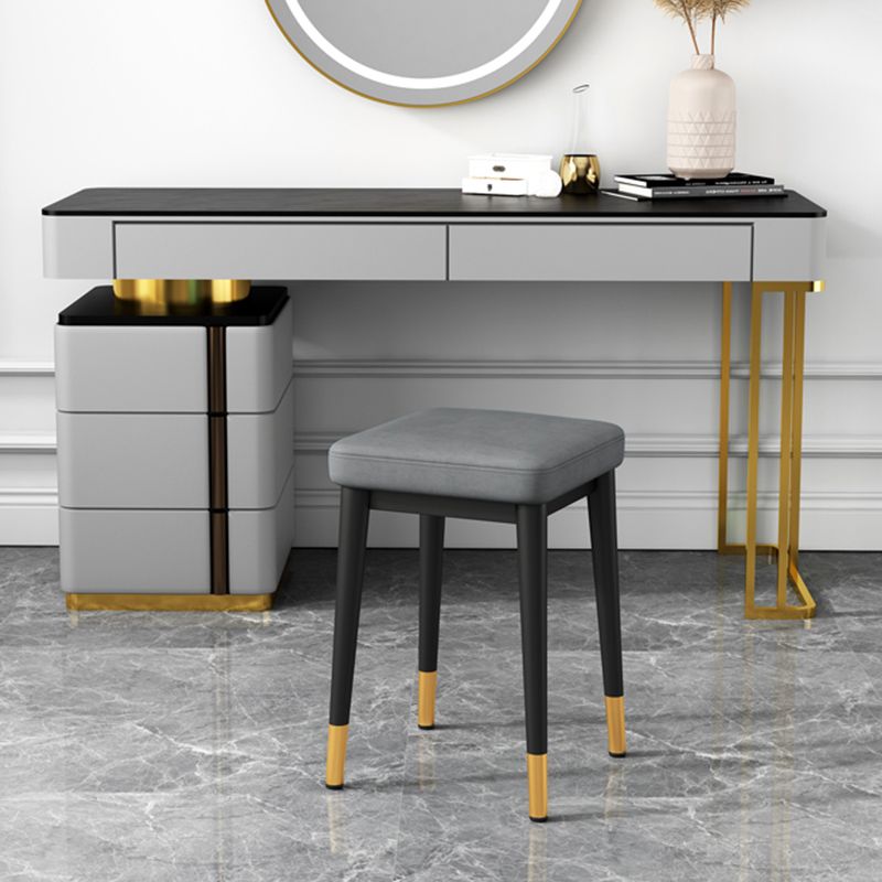 Square Ottoman Solid Color Upholstered Metal Frame Fabric Standard Ottoman Clearhalo 'furn' 'furn_ottomans_poufs' 'Furniture' 'Living Room Furniture' 'Ottomans & Poufs' 'ottomans_poufs' 1200x1200_b56dd9fb-7667-40e2-8c6d-8665fab371af