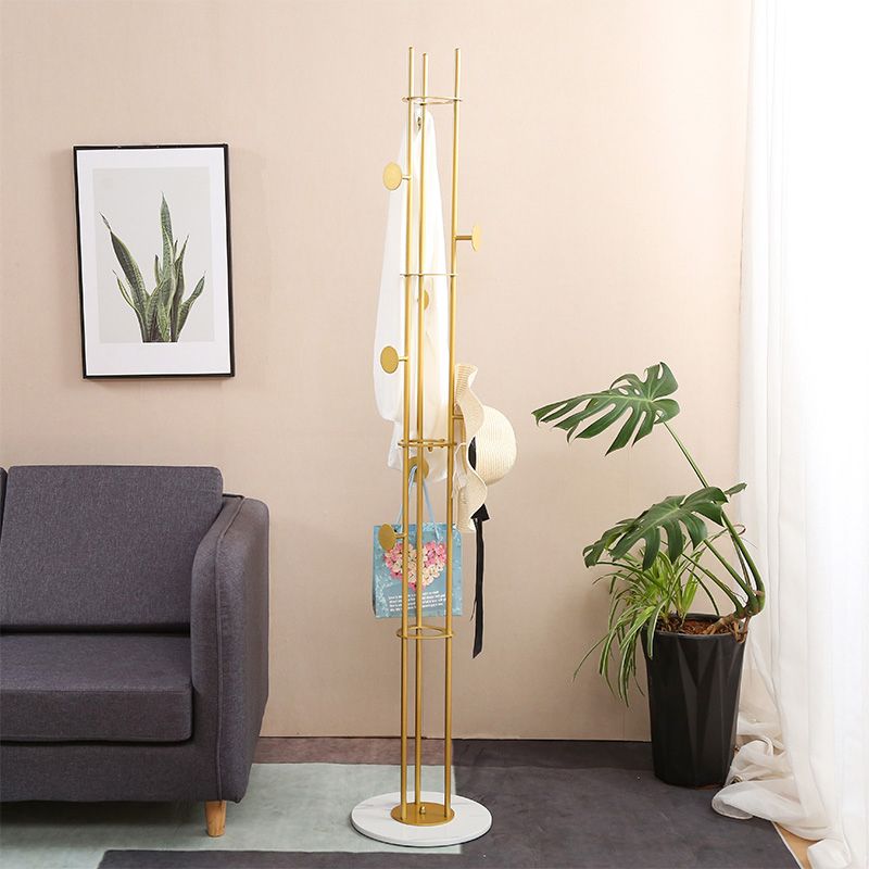 Ganci per appendiabiti per albero della sala ganci moderni in metallo poppa