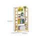 Etagere Vertical Modern Book Shelf Natural Wooden Shelf Bookcase for Study Room Clearhalo 'Bookcases' 'furn' 'furn_bookcases' 'Furniture' 'Office Furniture' 1200x1200_b56f9b5d-7a02-45a7-97d2-abd037cfa8ad