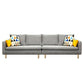Linen Modern Sofa 30"W Square Arm Sofa for Living Room with Storage Clearhalo 'furn' 'furn_sofas' 'Furniture' 'furniture_sofas' 'kitchen' 'kitchen_sofas' 'Living Room Furniture' 'Sofa' 'sofas' 1200x1200_b56ffc5d-7030-4bdb-8c01-92db82aab141