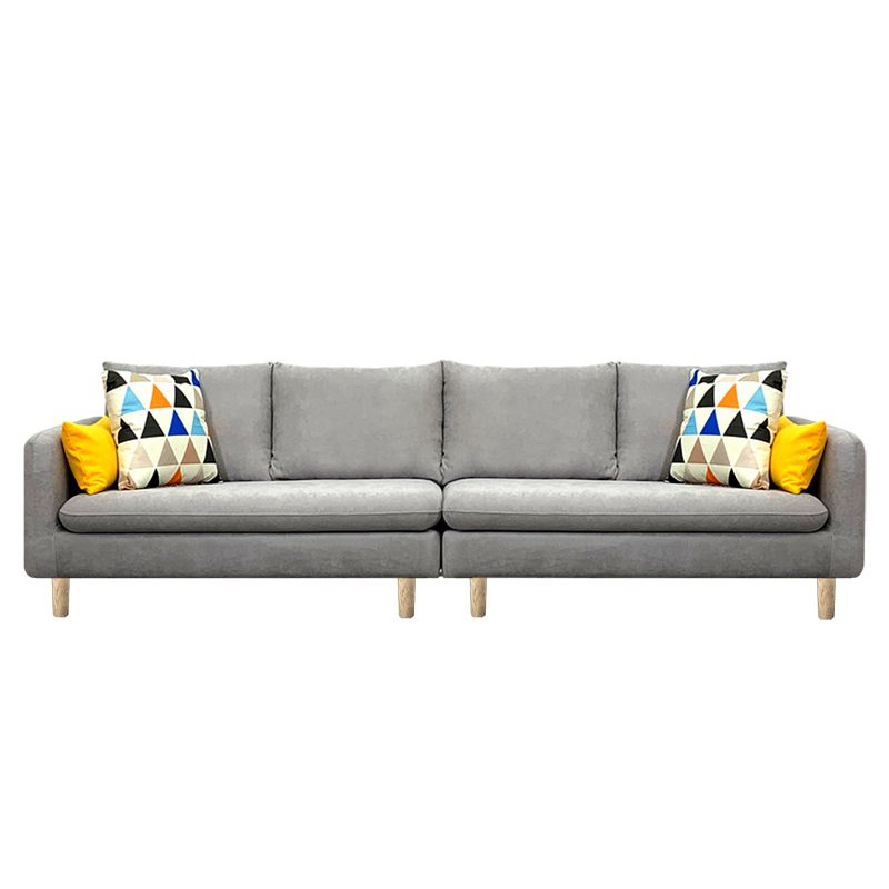 Linen Modern Sofa 30"W Square Arm Sofa for Living Room with Storage Clearhalo 'furn' 'furn_sofas' 'Furniture' 'furniture_sofas' 'kitchen' 'kitchen_sofas' 'Living Room Furniture' 'Sofa' 'sofas' 1200x1200_b56ffc5d-7030-4bdb-8c01-92db82aab141