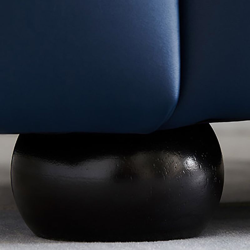 28 " High Modern Faux Leather Rolled Arm Chesterfield Sofa Mid Century Modern Sofa Clearhalo 'furn' 'furn_sofas' 'Furniture' 'furniture_sofas' 'kitchen' 'kitchen_sofas' 'Living Room Furniture' 'Sofa' 'sofas' 1200x1200_b5704346-0c73-485b-b1b1-86b215d88a65