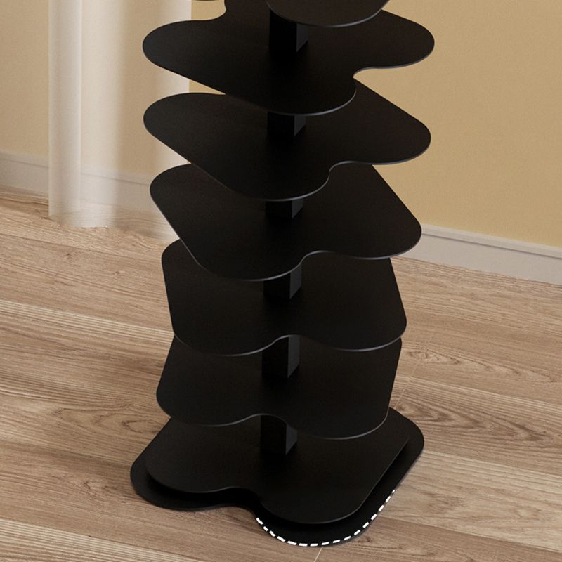 Contemporary Etagere Shelf Bookcase Open Shelves Included Bookcase