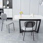 Contemporary Style Metal Dining Room Kitchen Chair Open Back Side Chairs Clearhalo ' kitchen&dining_furn' 'Dining Chairs' 'Dining Tables & Seating' 'dining_chair' 'furn' 'furn_dining_chair' 'Furniture' 'furniture_dining_chair' 'Kitchen & Dining Furniture' 'kitchen' 1200x1200_b5751496-6b2d-4926-93ee-cdce4b6f88ca