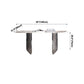 Metal Traditional Luxury Table Rectangular Sintered Stone Table Clearhalo ' dining_table' 'Dining Tables & Seating' 'Dining Tables' 'furn' 'furn_dining_table' 'Furniture' 'furniture_dining_table' 'Kitchen & Dining Furniture' 'kitchen&dining_furn' 'kitchen' 'kitchen_dining_table' 1200x1200_b5769e75-8222-415c-b5a8-3fef44f8756d