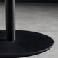 Industrial Round Wood Indoor Pub Bar Table Steel Single Pedestal Bar Dining Table Clearhalo 'Bar Furniture' 'Bar Tables' 'bar_tables' 'furn' 'furn_bar_tables' 'Furniture' 'furniture_bar_tables' 'Kitchen & Dining Furniture' 1200x1200_b57abdad-b7d6-45dc-851f-80d0e8ab5c6e